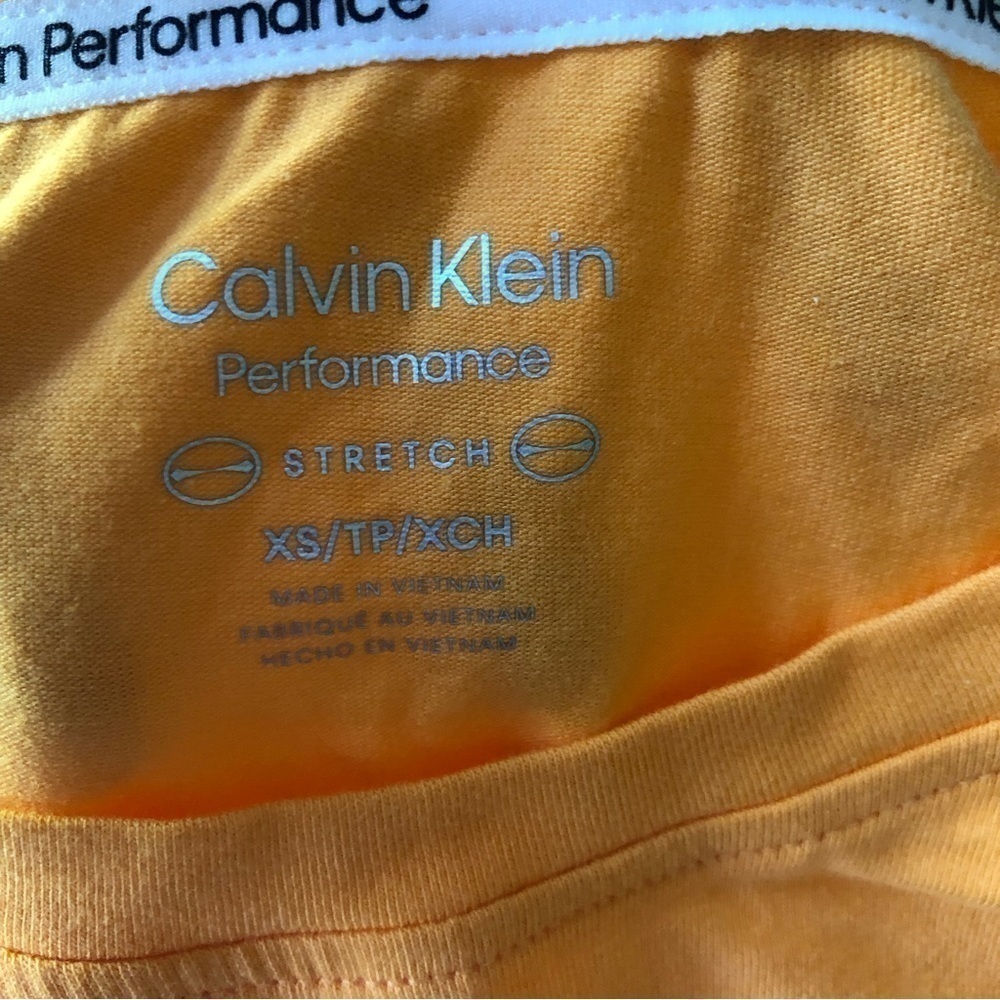 Calvin Klein Performance Short Sleeve Tee XS - Picture 8 of 9